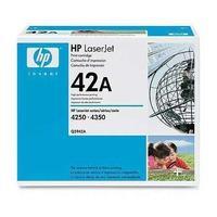 hp laserjet q5942a black original standard capacity toner cartridge wi ...