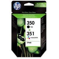 HP 350/351 (SD412EE) Original Multipack Ink Cartridges