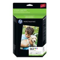 HP 363 (Q7966EE) Value Pack - 6 Cartridges + Photo Paper