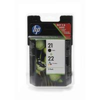 HP Ink Cartridge Combo HP 21/22 Black/Colour