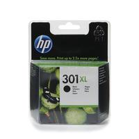 hp inkjet print cartridge black 301 xl