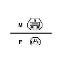 HP - Power cable - IEC 320 (F) - BS 1363 (M) - 3.7 m