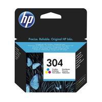 hp 304 tri colour original standard capacity ink cartridge n9k05ae