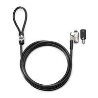 hp keyed cable lock 10 mm black cable locks round key black galvanized ...