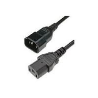 HP A0K02A C13-C14 Jumper Cord (WW, C13 - C14 Coupler, Male/Female, 10A, 2 m, 250V) - Black