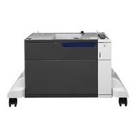 HP Paper Feeder and Stand - Printer base with media feeder - 500 sheets in 1 tray(s) - for Color LaserJet Enterprise M855dn, M855x+, M855x+ NFC/Wirele