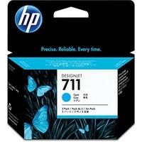 HP 711 29ml Print Cartridge - Cyan (Pack of 3)
