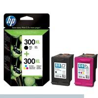 HP No300XL Long Life Ink Pack - Black/Colour