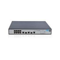 HP JG537A - 8 RJ-45 auto-negotiating 10/100 ports, 2 SFP dual-personality 1000 Mbps portsmin=0 max=2 SFP Transceivers1U Height