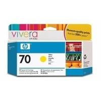 HP Original 70 Yellow Ink Cartridge (130 ml)