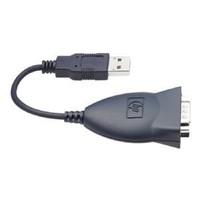 HP J7B60AA - cable interface/gender adapters (USB A, RS-232, Black, Male/Male, Windows XP/Vista/7/8/8.1 (X86/X64), Microsoft Server 2003/2008/2012 (x8