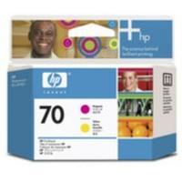 hp original 70 magenta and yellow printhead