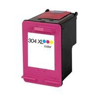 hp 304xl tri colour remanufactured high capacity ink cartridge n9k07ae