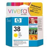 *HP 38 Yellow Pigment Original Ink Cartridge - C9417A