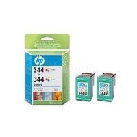 *HP 344 Colour Ink Cartridge- Twin Pack - C9505EE