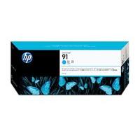 hp 91 775ml pigmented cyan ink cartridge with vivera ink