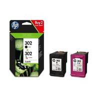 HP 302 Combo 2-Pack Ink Cartridge - X4D37AE