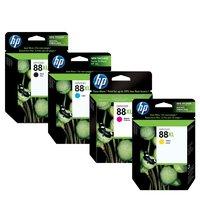 hp 88xl cmyk ink cartridge bundle c9396aec9391aec9392aec9393a