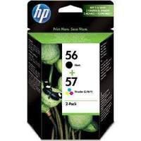 HP SA342AE 56 57 Inkjet Cartridge Page Life 520 Black/450 Colour Ref SA342AE