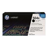 HP 504X 2-pack High Yield Black Original LaserJet Toner Cartridges