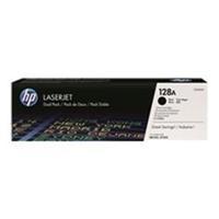 HP 128A 2-pack Black Original LaserJet Toner Cartridges