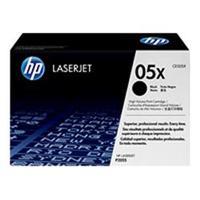 hp 05x high yield black original laserjet toner cartridge