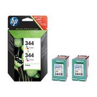 HP 344 2-pack Tri-colour Original Ink Cartridges