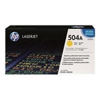 HP 504A Yellow Original LaserJet Toner Cartridge