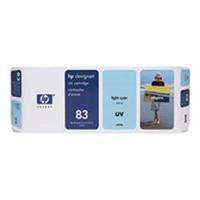 HP 83 680-ml Light Cyan UV Ink Cartridge