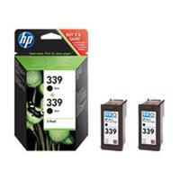 HP 339 2-pack Black Original Ink Cartridges