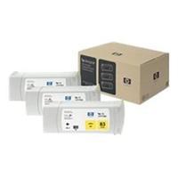 HP 83 3-pack 680-ml Yellow UV Cartridges