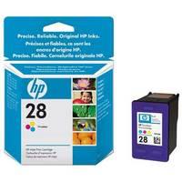 hp 28 tri colour original inkjet print cartridge