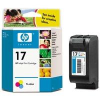 hp 17 tri colour original inkjet print cartridge