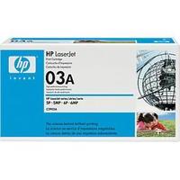 HP LaserJet C3903A Black Original Standard Capacity Toner Cartridge with Microfine Toner