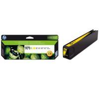 hp 971xl yellow original high capacity ink cartridge