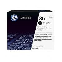 HP 81X Black Original High Capacity LaserJet Toner Cartridge