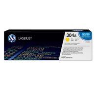 HP Colour LaserJet 304A Yellow Print Cartridge with ColourSphere Toner (CC532A)