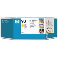 hp 90 original yellow standard capacity printer ink cartridge c5064a