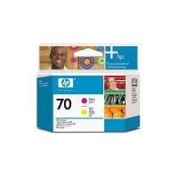 hp 70 magenta and yellow original printhead