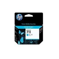 hp 711 cyan original standard capacity ink cartridge cz130a