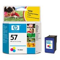 hp 57 tri colour original inkjet print cartridge