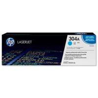 HP Colour LaserJet 304A Cyan Print Cartridge with ColourSphere Toner (CC531A)