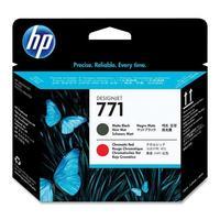 HP 771 Matte Black & Chromatic Red Original Printhead (CE017A)