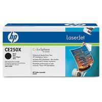 HP LaserJet 504X Black High Capacity Print Cartridge with ColorSphere Toner (CE250X)