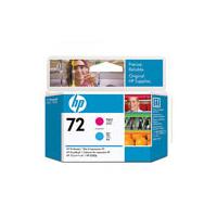 hp 72 magenta and cyan original printhead