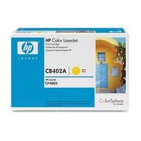 HP Colour Laserjet CB402A Yellow Toner Cartridge with HP Colorsphere Toner