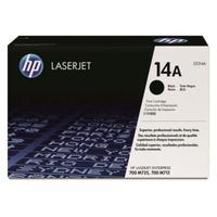 hp 14a black original standard capacity toner cartridge cf214a