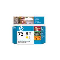 HP 72 Matte Black and Yellow Original Printhead