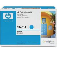 HP Colour Laserjet CB401A Cyan Toner Cartridge with HP Colorsphere Toner