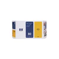 HP 80 Yellow Standard Capacity O...